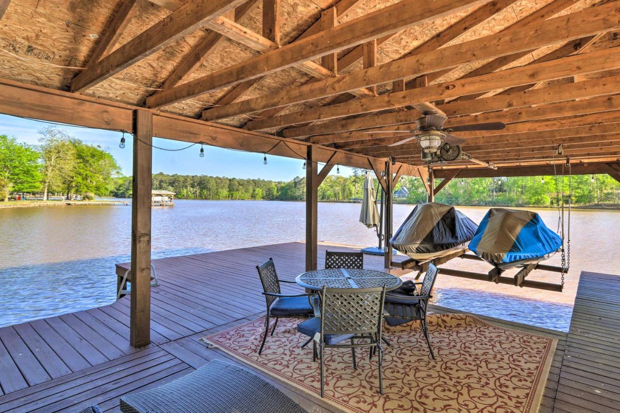 Resseaus Crossroads Chic Lake Sinclair Retreat With Dock And Hot Tub!ヴィラ エクステリア 写真